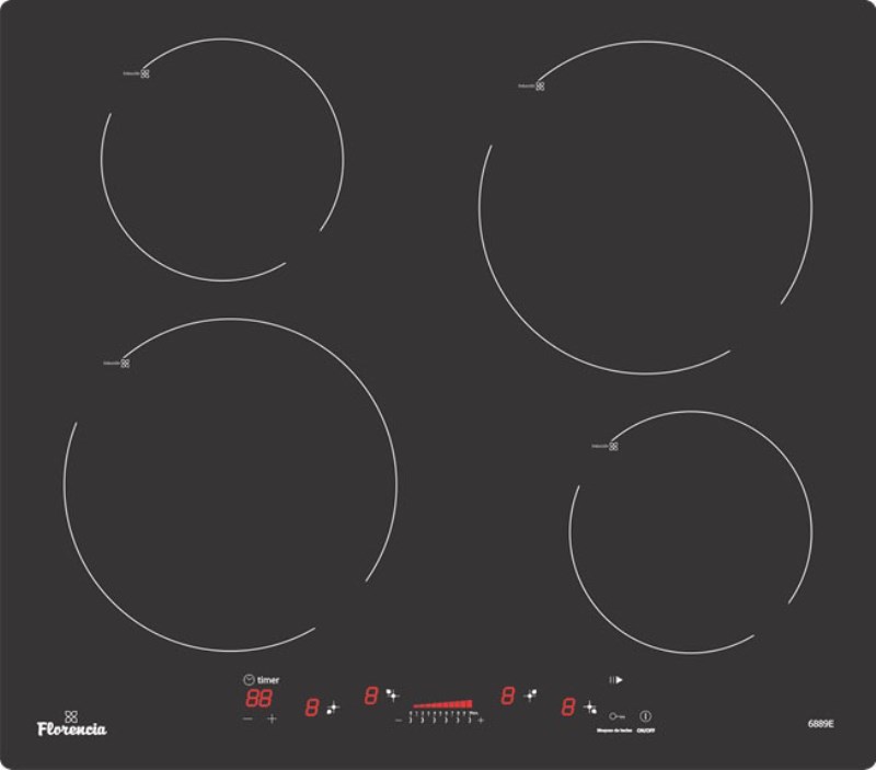 ANAFE FLORENCIA FLOR6889E ELECTRICO