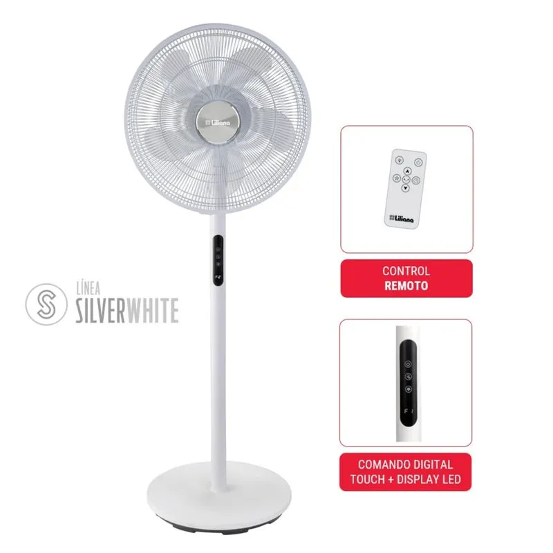 Liliana Ventilador de Pie 16" Digital - VP16D