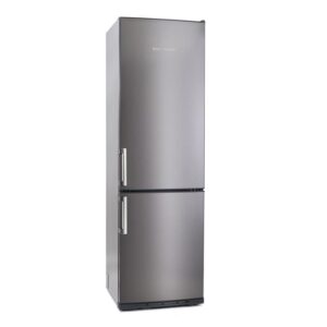 KOHINOOR HELADERA C/FREEZ. 358L 2 MOTORES ACERO INOX.